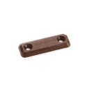 Bumper, for screw fixing, 48x15mm brown