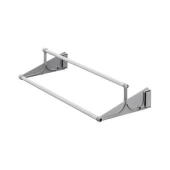 Shoe rack, continuously adjustable