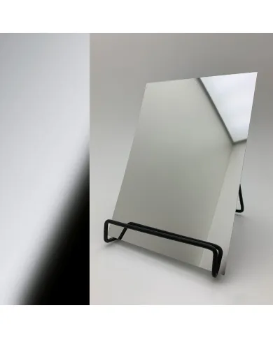 Plokštė dekoratyvinė DM OPTICAL MIRROR Silver AR 2800x1250x1mm, NA