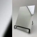 Plokštė dekoratyvinė DM OPTICAL MIRROR Silver AR 2800x1250x1mm, NA