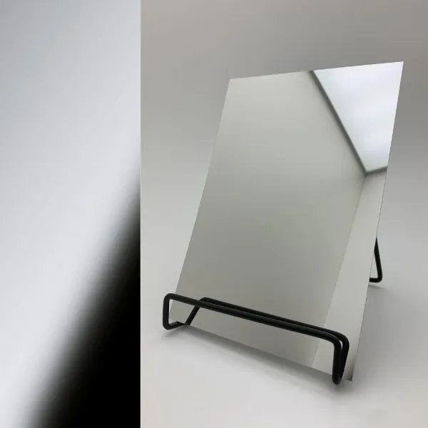 Decorative panel DM OPTICAL MIRROR Silver AR 2800x1250x1mm, NA