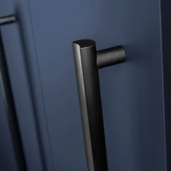 Handle Moon, L424mm, matt black