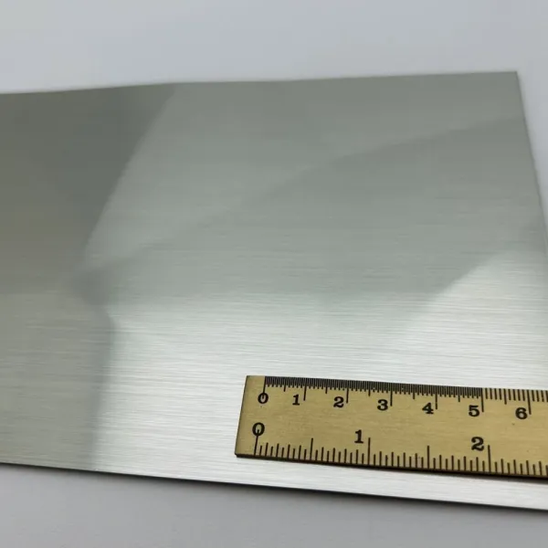 Plokštė dekoratyvinė SL DIAMOND Green Steel brushed AR, 2600x1000x3,5mm, NA