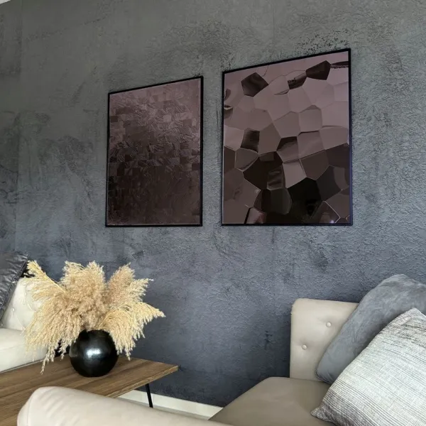 Decorative panel SL FACET Anthracite AR, 2600x1000x3,5mm, NA