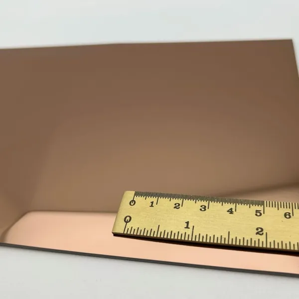 Plokštė dekoratyvinė SL FACET Red Brown AR, 2600x1000x3,5mm, NA