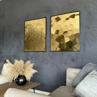 Decorative panel SL GRAIN Gold, 2600x1000x1mm, NA