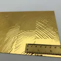 Decorative panel SL GRAIN Gold, 2600x1000x1mm, NA