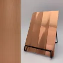 Plokštė dekoratyvinė SL PILLAR Copper brushed AR, 2600x1000x3,5mm, NA