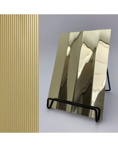 Plokštė dekoratyvinė SL PILLAR Fashion Gold AR, 2600x1000x3,5mm, NA