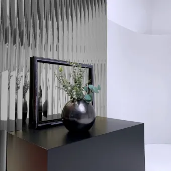 Decorative panel SL PILLAR Silver, 2600x1000x3,5mm, NA