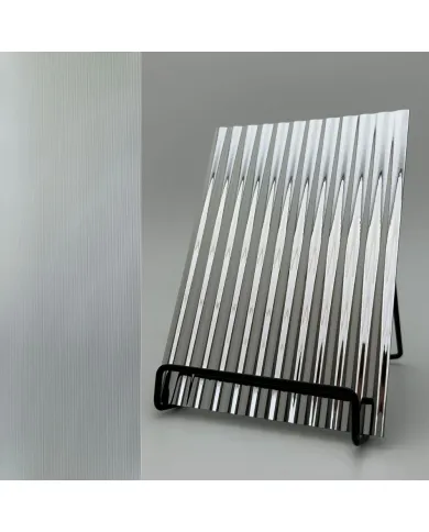 Decorative panel SL WAVE 12 Silver, 2600x1000x1,7mm, NA