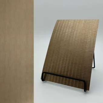 Decorative panel LL BRIDGE METALLIC USED Sand, 2600x1000x1,3mm, NA