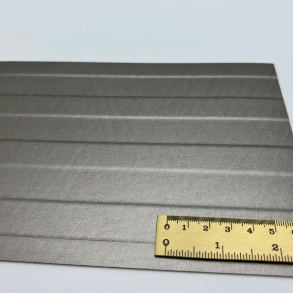 Plokštė dekoratyvinė LL LANE METALLIC USED Titan, 2600x1000x1,3mm, NA