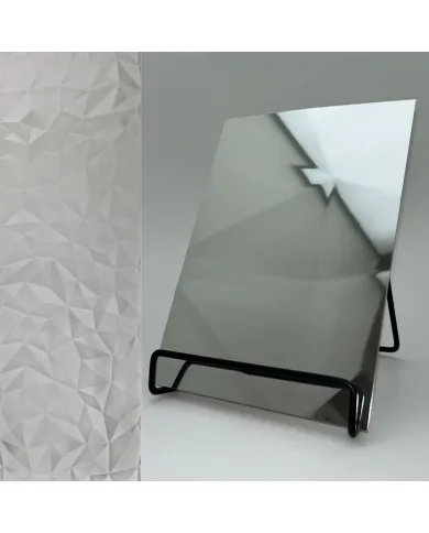 Decorative panel SL DIAMOND Silver, 2600x1000x3,5mm, SA