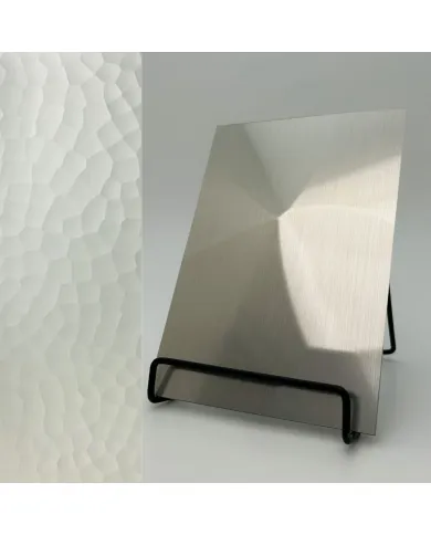 Decorative panel SL FACET Green Steel brushed AR, 2600x1000x3,5mm, SA