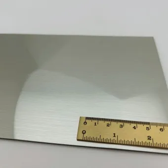 Decorative panel SL FACET Green Steel brushed AR, 2600x1000x3,5mm, SA