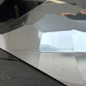 Decorative panel SL FACET Silver, 2600x1000x3,5mm, SA