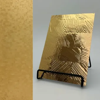 Decorative panel SL GRAIN Gold, 2600x1000x1mm, SA