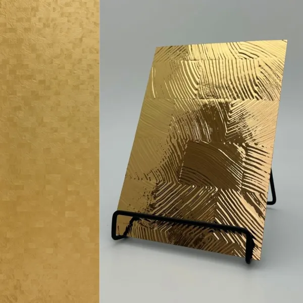 Plokštė dekoratyvinė SL GRAIN Gold, 2600x1000x1mm, SA