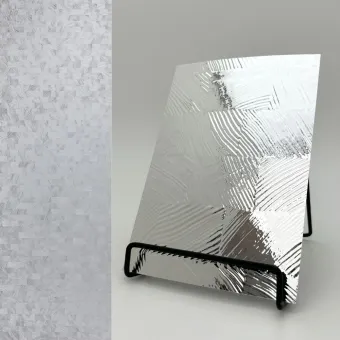 Decorative panel SL GRAIN Silver, 2600x1000x1mm, SA
