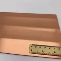 Plokštė dekoratyvinė SL PILLAR Copper brushed AR, 2600x1000x3,5mm, SA