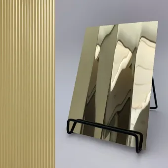 Decorative panel SL PILLAR Fashion Gold AR, 2600x1000x3,5mm, SA