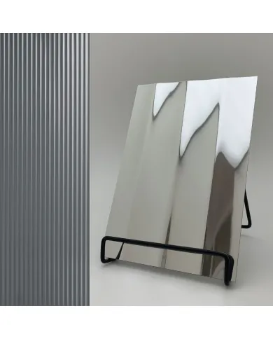 Decorative panel SL PILLAR Silver, 2600x1000x3,5mm, SA