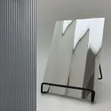 Decorative panel SL PILLAR Silver, 2600x1000x3,5mm, SA
