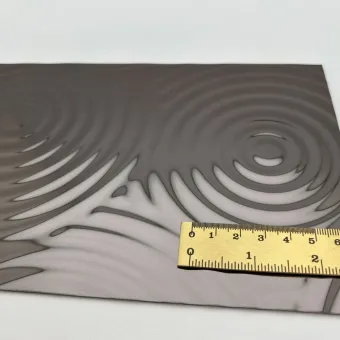 Decorative panel SL TARGET Anthracite AR, 2600x1000x2,4mm, SA