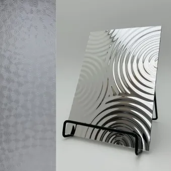 Plokštė dekoratyvinė SL TARGET Silver, 2600x1000x2,4mm, SA