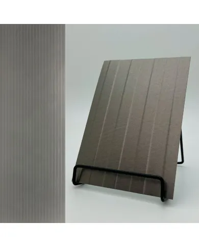 Decorative panel LL LANE METALLIC USED Titan, 2600x1000x1,3mm, SA