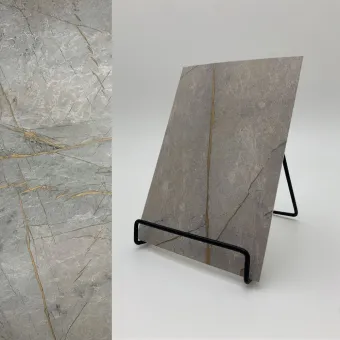 Plokštė dekoratyvinė DM LIMESTONE Grey, 2600x1000x1,1mm, SA