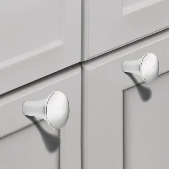 Rankenėlė vieno taško H2525, 26x31mm, juoda matinė