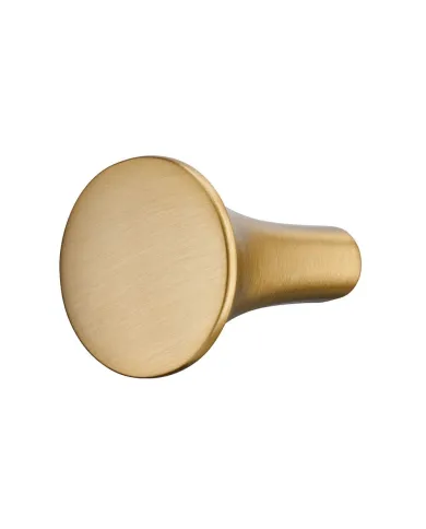 Knob H2525, 26x31mm, brushed gold