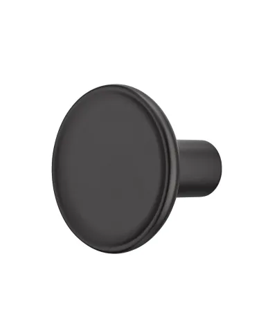Furniture knob H2580, 35x28mm, matt black
