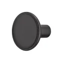 Taškinė rankenėlė H2580, 35x28mm, matinė juoda