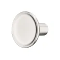 Furniture knob H2580, 35x28mm, brushed nickel