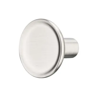 Furniture knob H2580, 35x28mm, brushed nickel