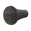 Wooden Knob H2525, 26x31mm, black
