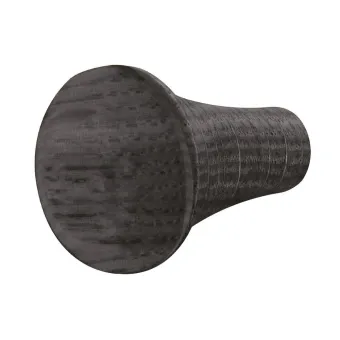 Wooden Knob H2525, 26x31mm, black