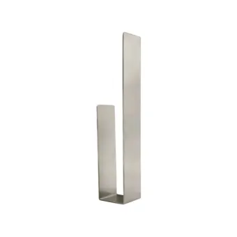 Laikiklis rankšluosčiams BASE klijuojamas 250x50x45mm nerūdijantis plienas