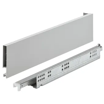 Drawer set Matrix Box Slim A Synchro, H89mm L300mm 30kg push-to-open grey