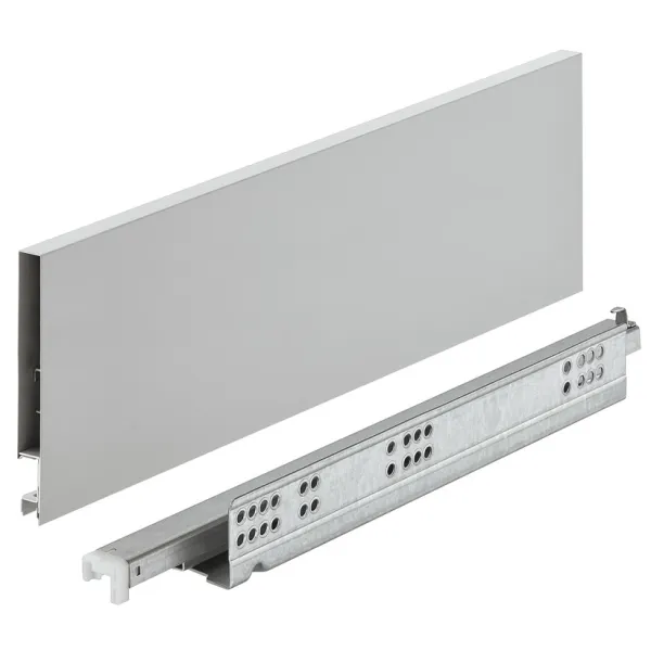 Drawer set Matrix Box Slim A Synchro, H128mm L300mm 30kg push-to-open grey