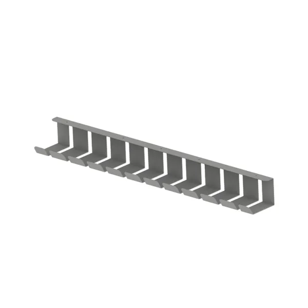 Cable tray FUTURO, 740mm, H80mm, grey