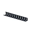 Cable tray FUTURO, 740mm, H80mm, black
