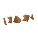 Backsplash accessories beech