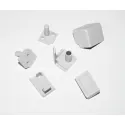 Backsplash accessories white