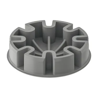 Foot plate for AXILO leg, plastic, grey