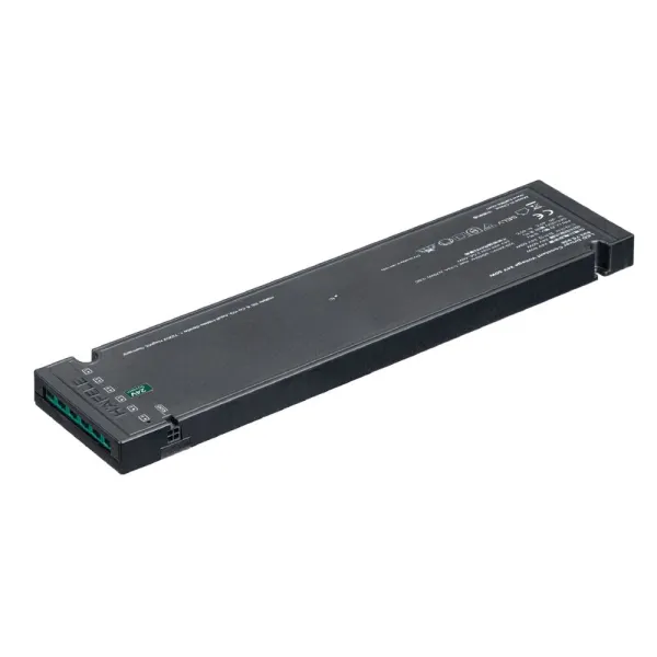 Driver Loox5, 24V, 60W, 6xsockets 2-pin, with socket for switch, black