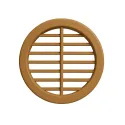 Ventilation grill round Ø47mm beech